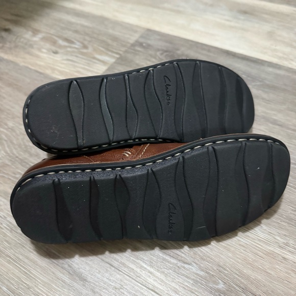 Women's Collection By Clarks Brown Loafers Shoes Size 6.5 - Picture 3 of 4